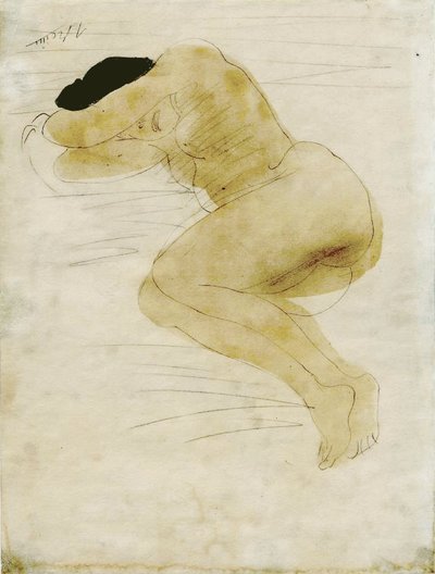 Femme allongée - Auguste Rodin